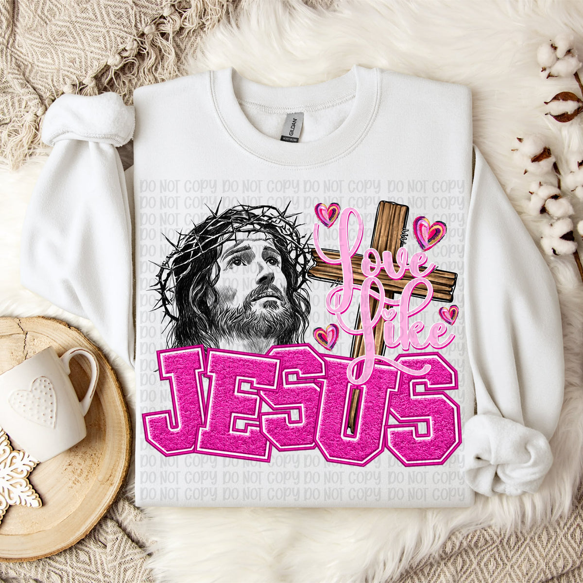 Love like Jesus (VP) DTF transfer