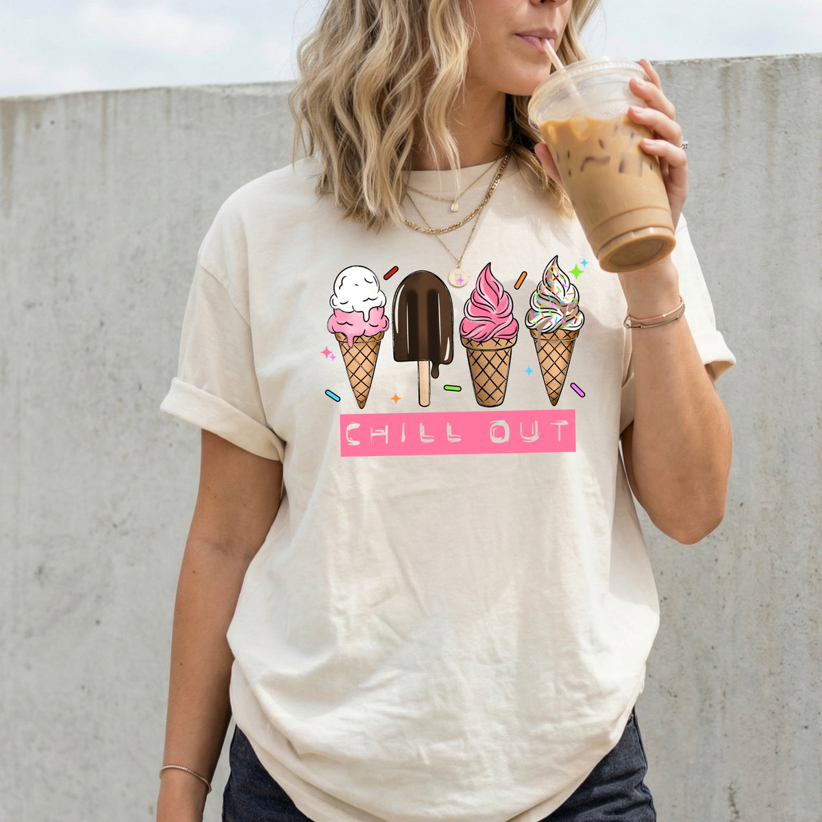 Chill out ice cream (CSC) DTF Transfer