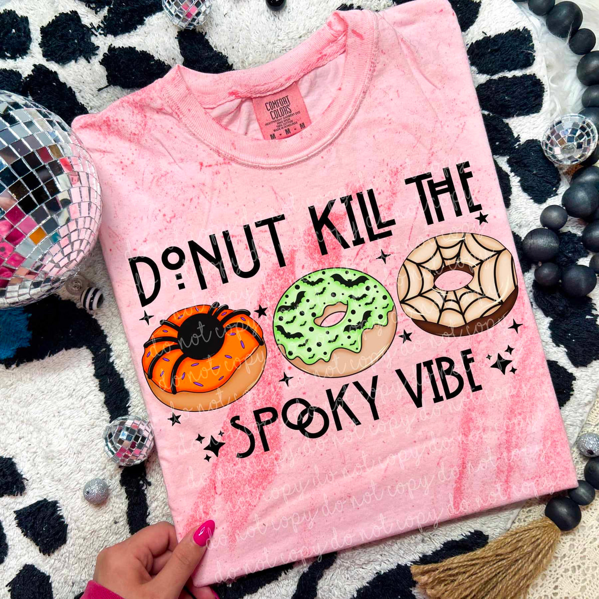 Donut kill the spooky vibe (MMD) 52650 DTF transfer