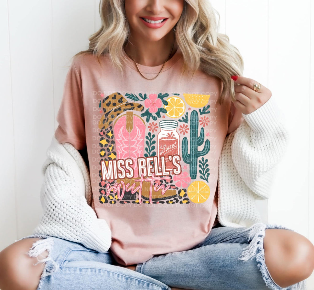 Miss Bell’s sweet tea (SCG) 96286 DTF transfer