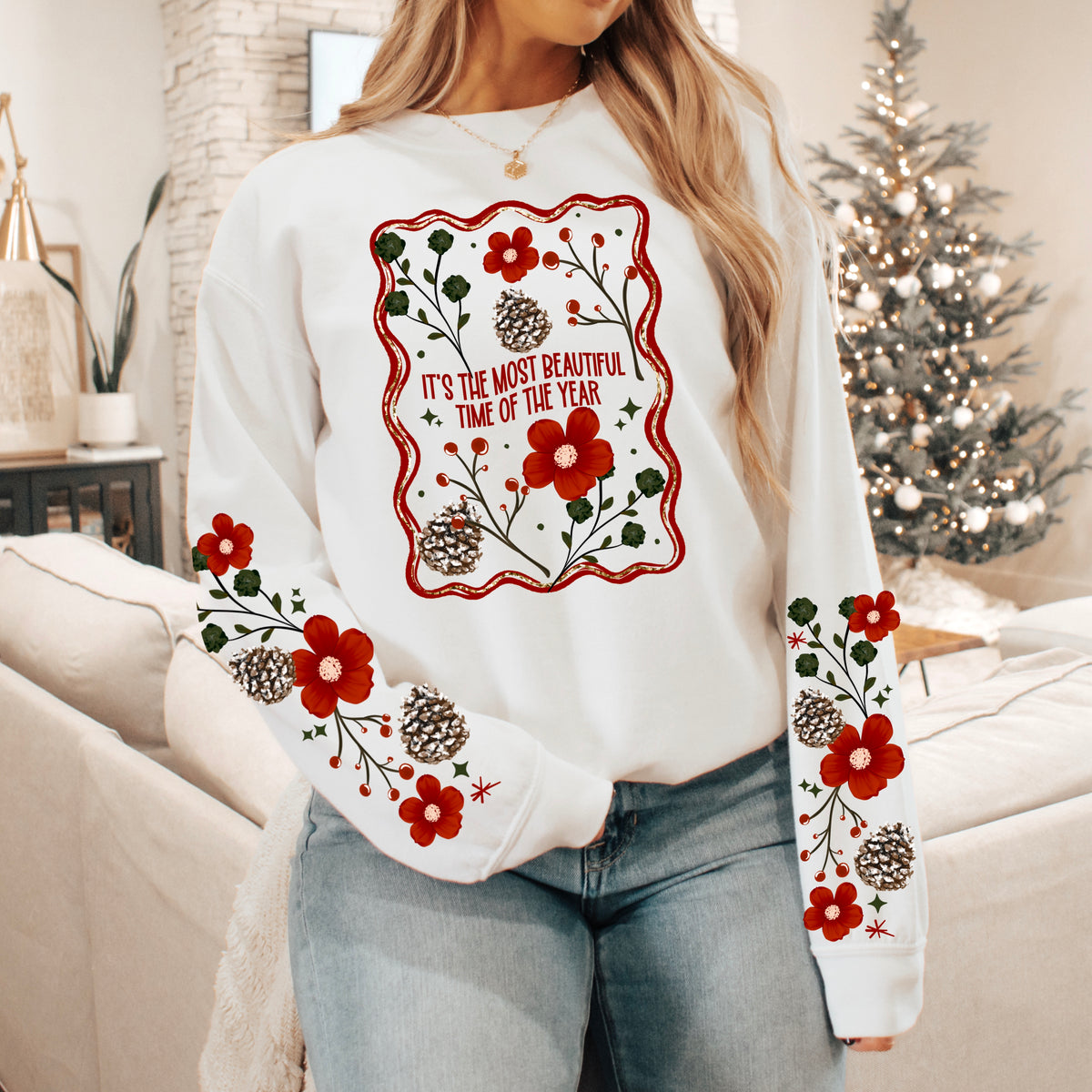 Beautiful time of the year (front only) (csc) DTF Transfer