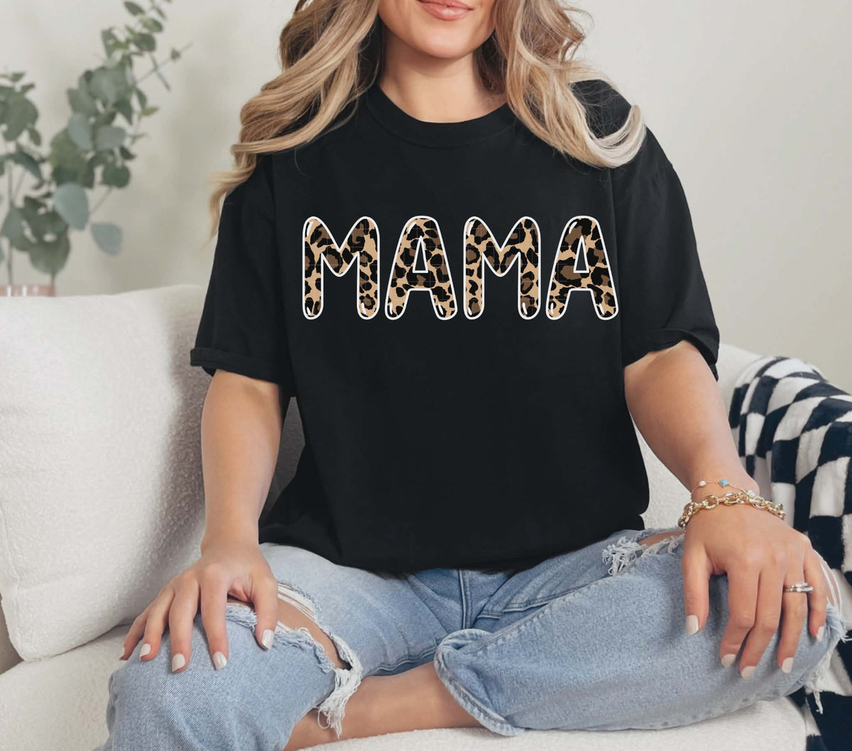 Mama leopard (Linda) DTF Transfer