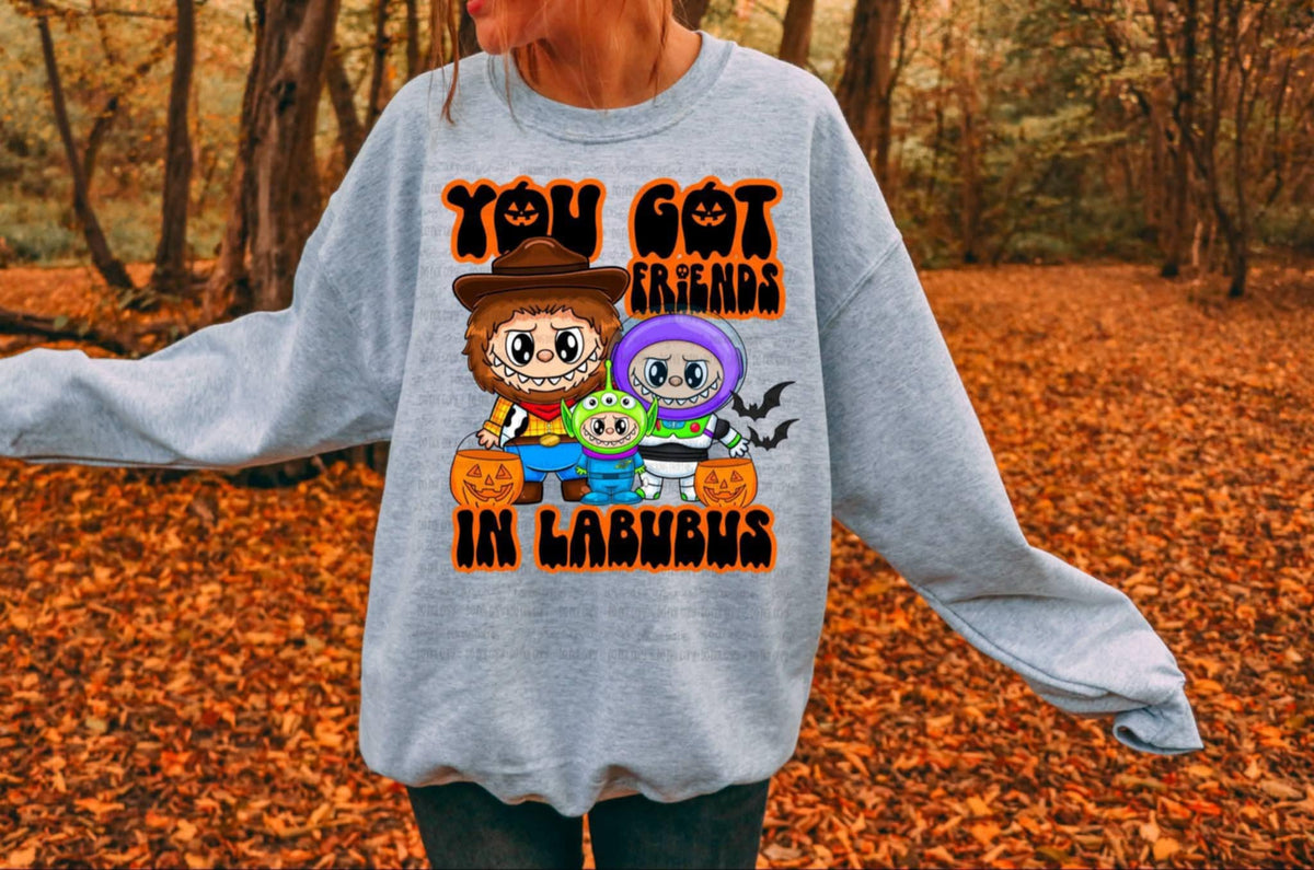 You got friends in dolls (DDD) 111547 DTF transfer