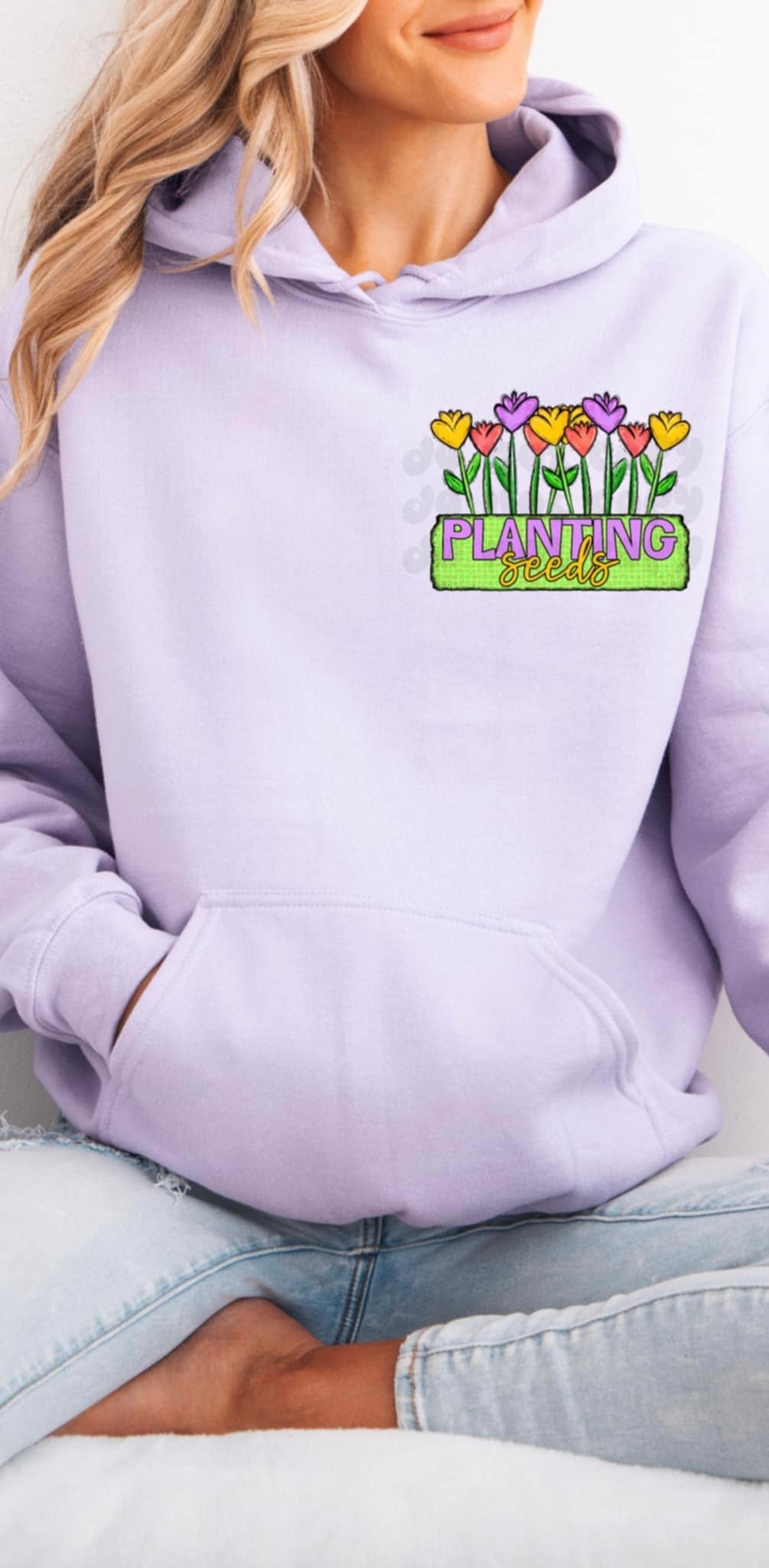 Plant seeds pocket 87450 DTF transfer