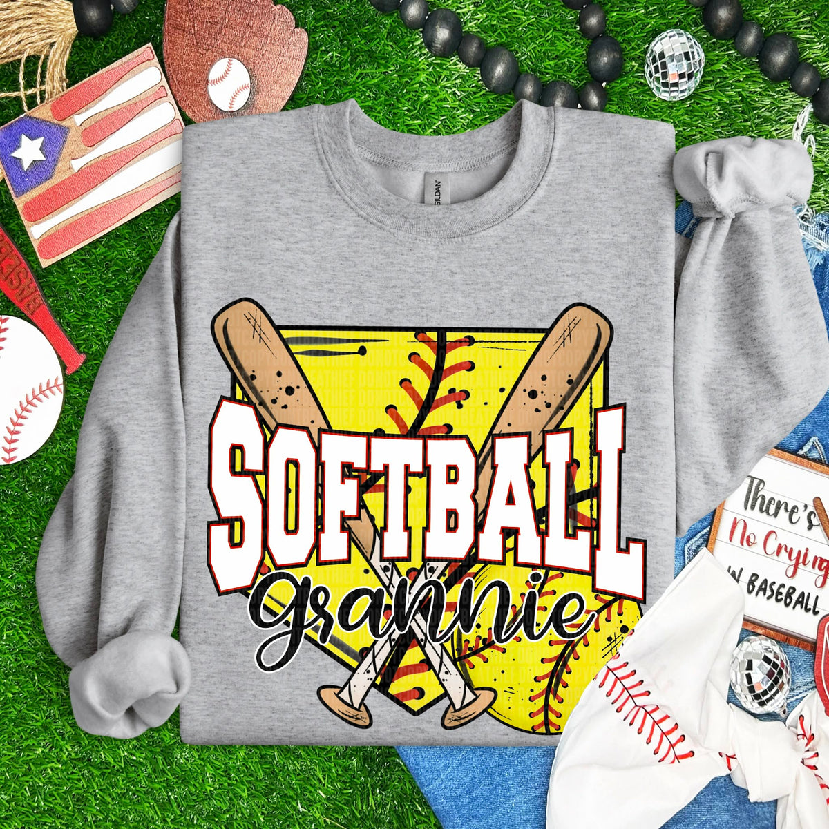 Softball Grannie (SDD) DTF transfer