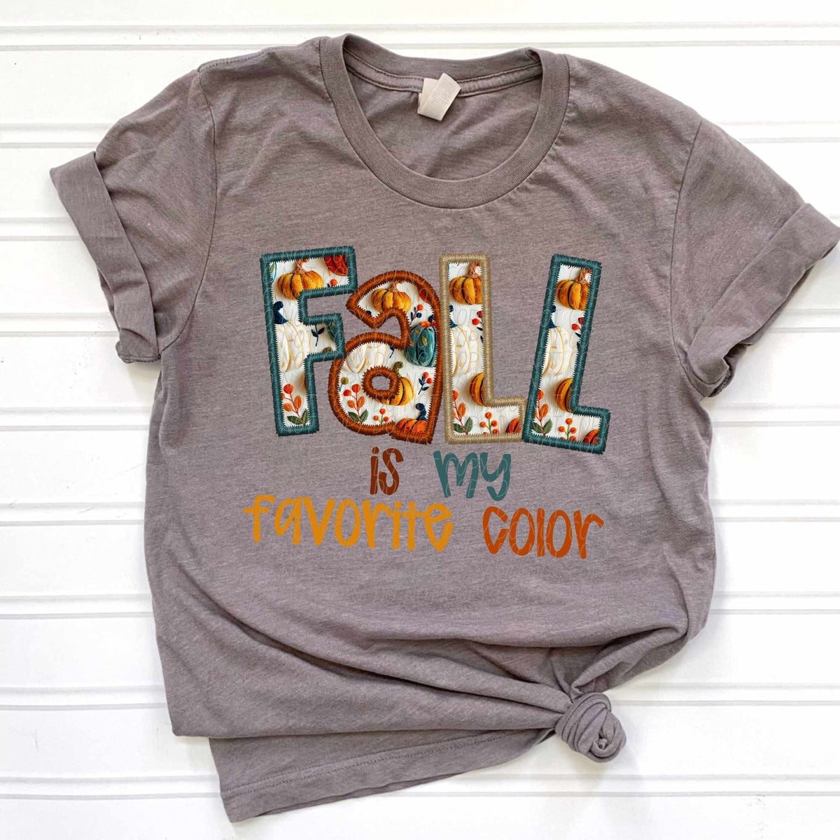 Fall is my favorite color bold font (CITY) 62340 DTF transfer