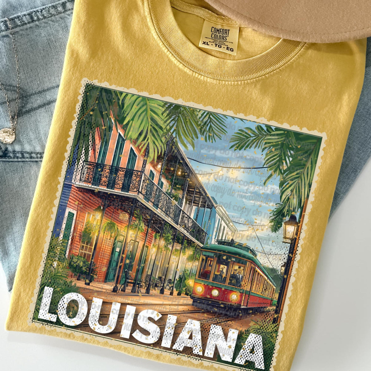 Louisiana State Stamp (TTD) 99089 DTF transfer