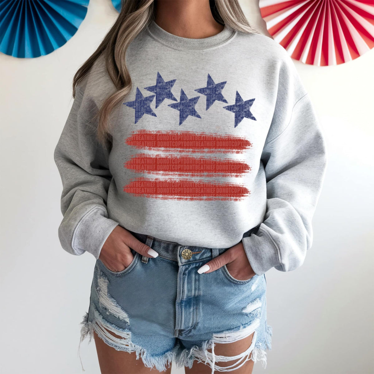 Stars and Stripes (SDD) 99255 DTF transfer