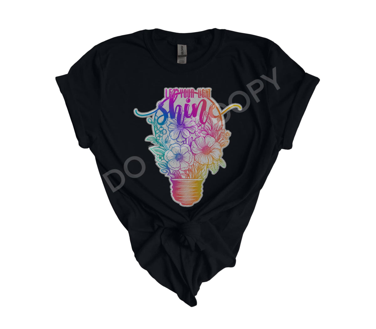 Let your light shine 94607 DTF transfer