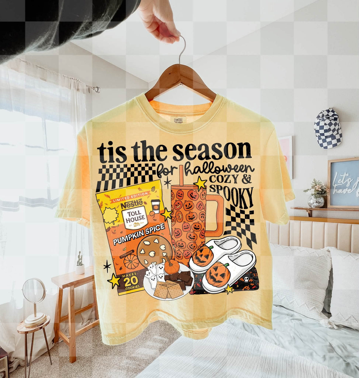 Tis the season Halloween cozy & spooky (Lyttle) DTF Transfer