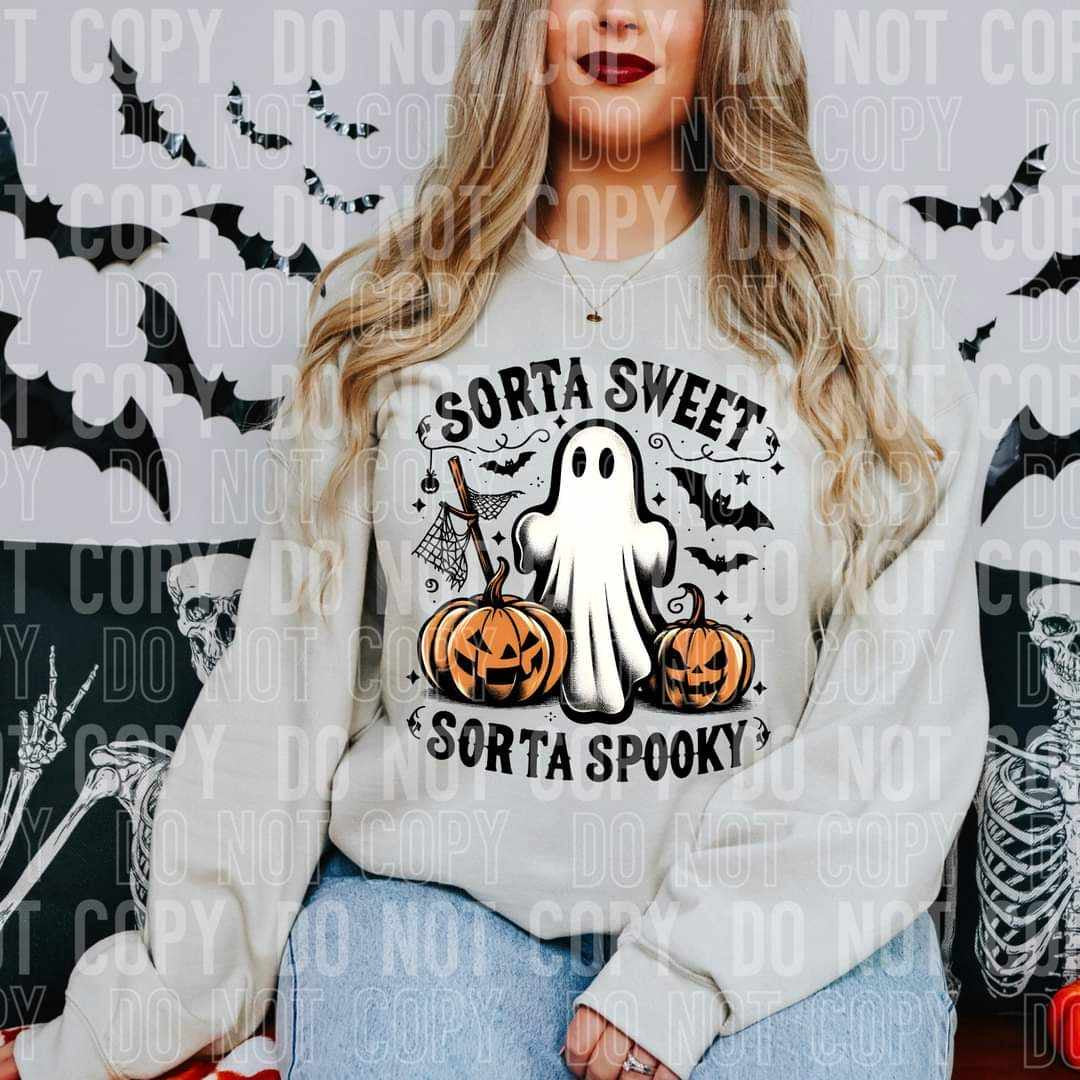 Sorta sweet sorta spooky ghost (SBB) 52797 DTF transfer