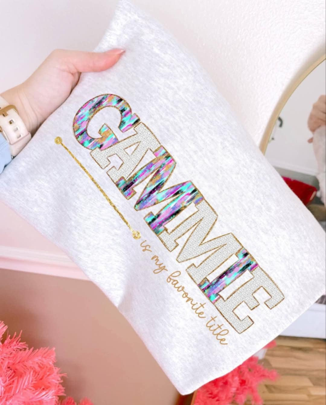 Gammy is my favorite title (UD) 103337 DTF transfer