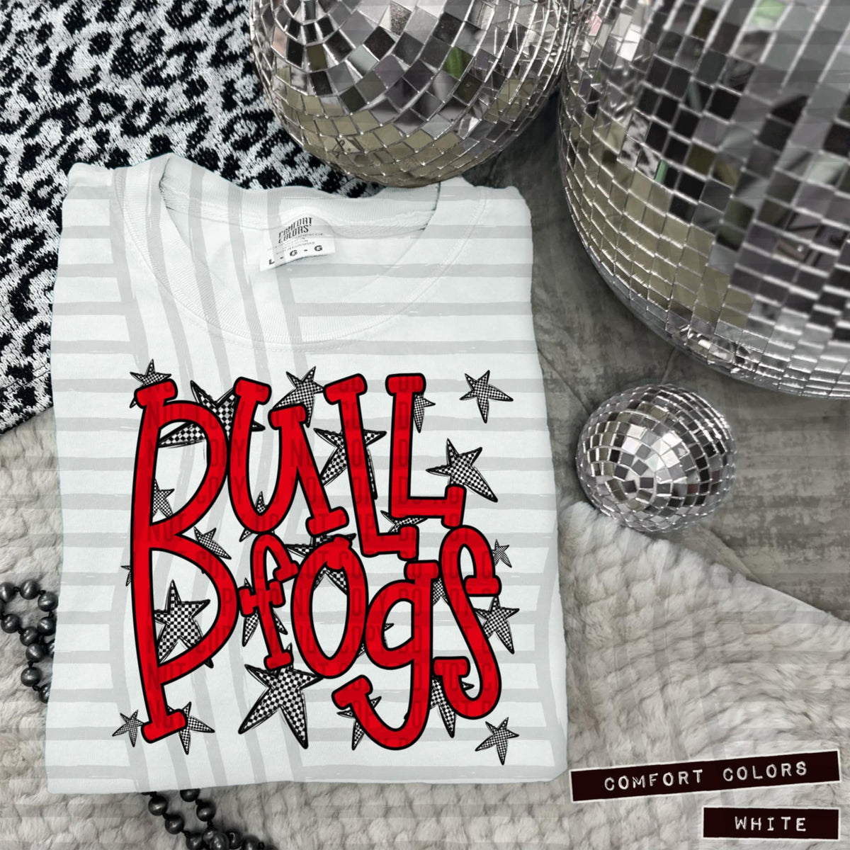 Red Staggered Mascots (Caplinger)