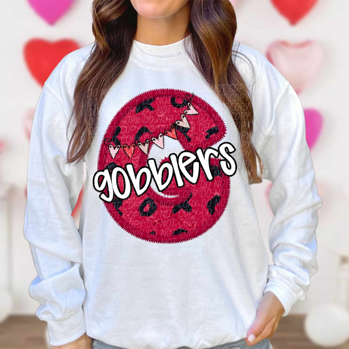 G gobblers valentine (CITY) 79041 DTF transfer