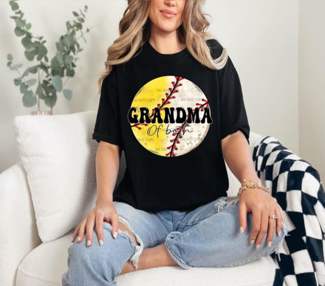 Mama of both ball (40E) 92618 DTF transfer