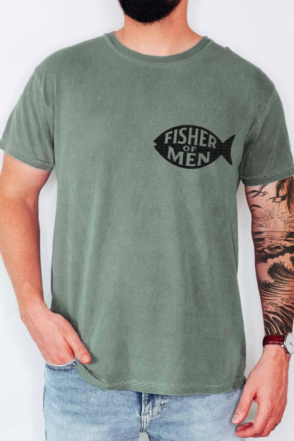 Fisher of men pocket (SDD) 99747 DTF transfer