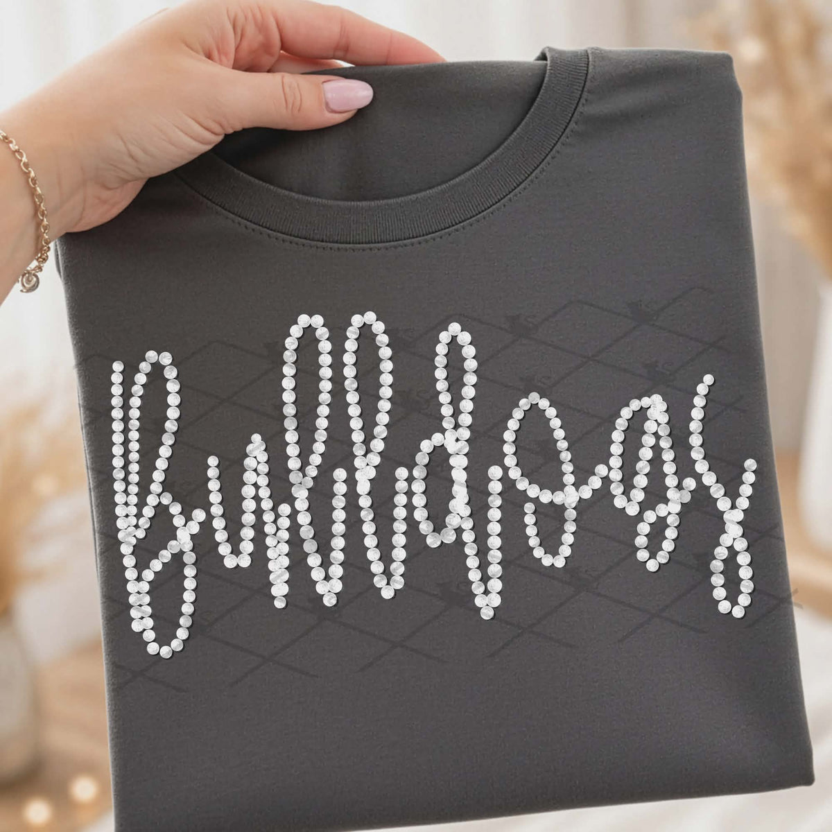 Bulldogs faux beads (TTD) DTF Transfer
