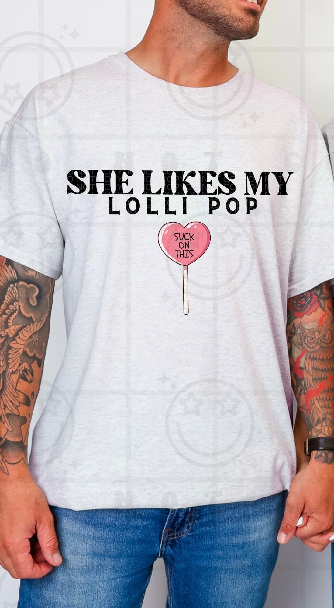 She likes my lollipop (HW) DTF Transfer