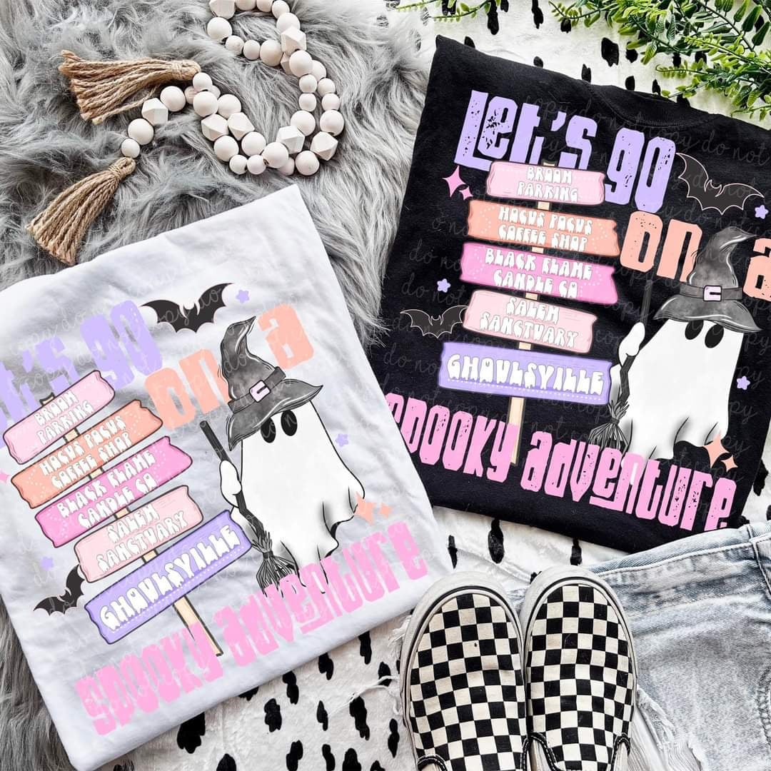 Let’s go on a spooky adventure (MMD) 58890 DTF transfer