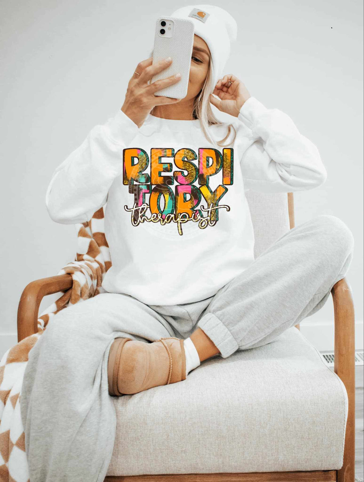 Respiratory therapy brushstroke (C’s) 84066 DTF transfer