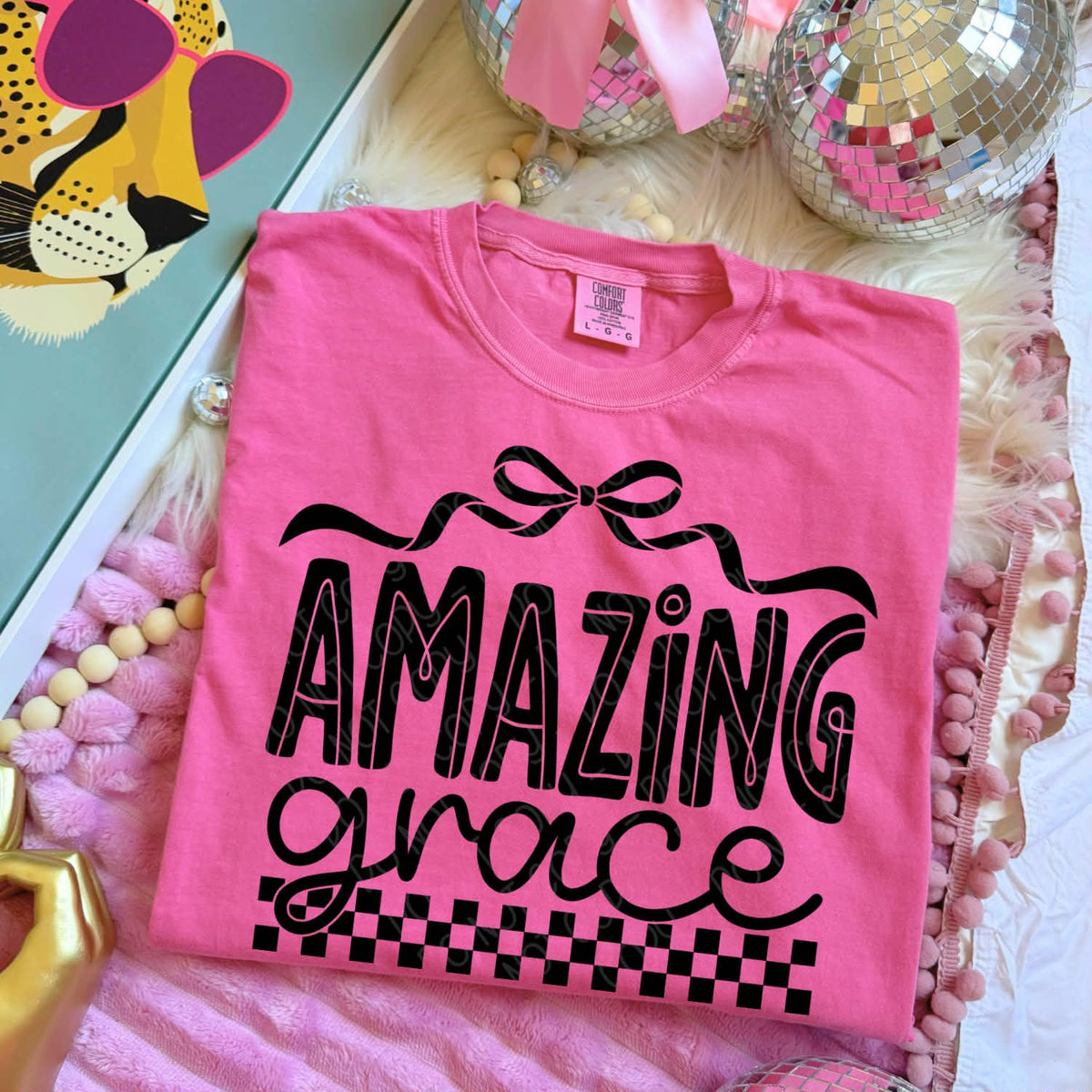 Amazing Grace (black) (DWS) DTF Transfer