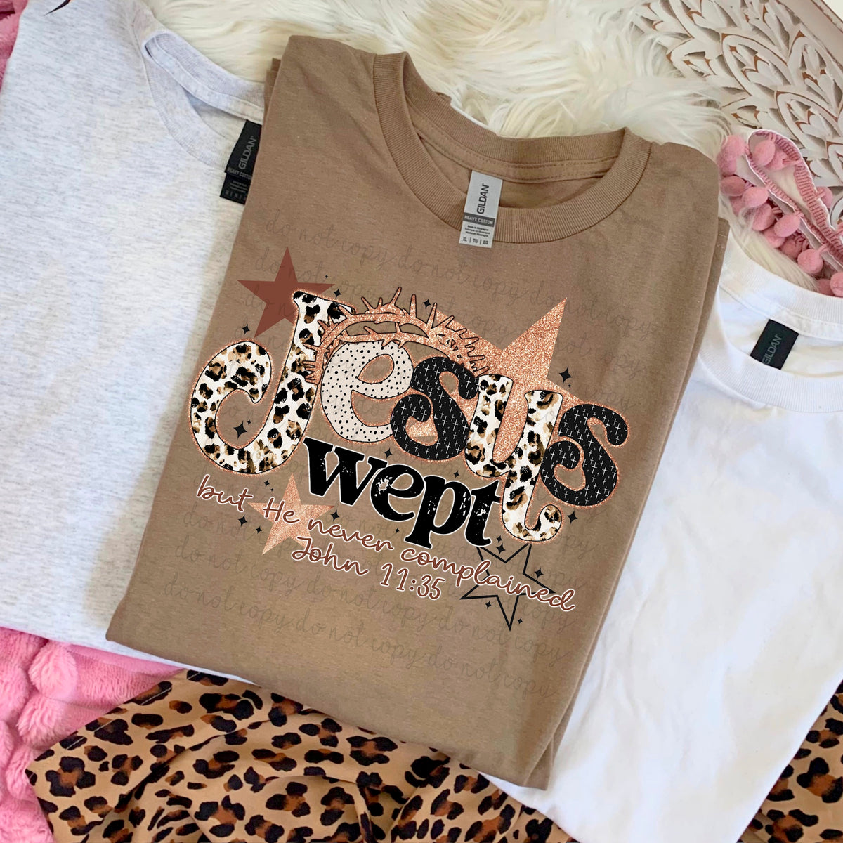 Jesus Wept stars (SSD) 117541 DTF TRANSFER