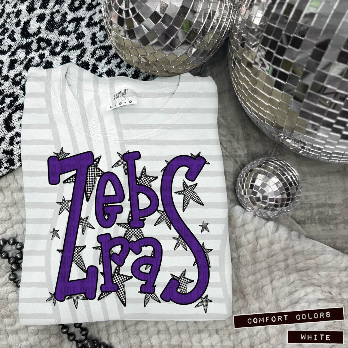 Purple Staggered Mascots (Caplinger)