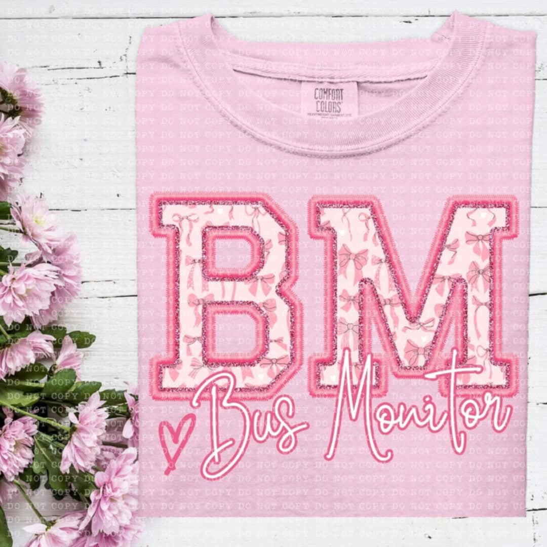 BM bus monitor coquette (ECHT) 93513 DTF transfer