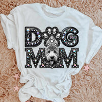 Doodle Dog mom rhinestone 49058 DTF transfer