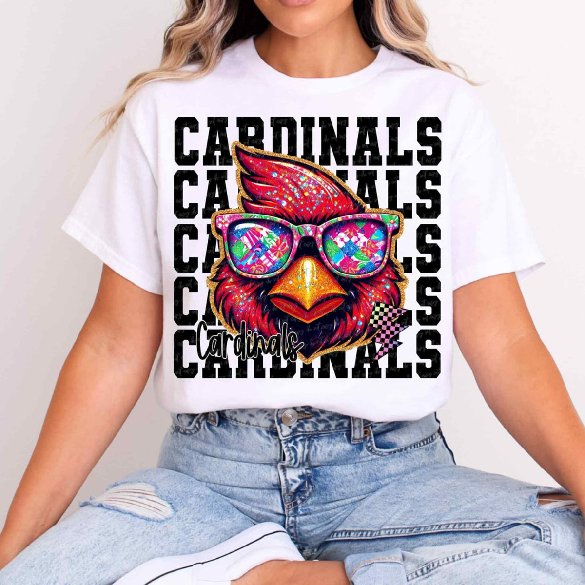 Cardinals Stacked Exclusive (Virgo) 109053 DTF transfer