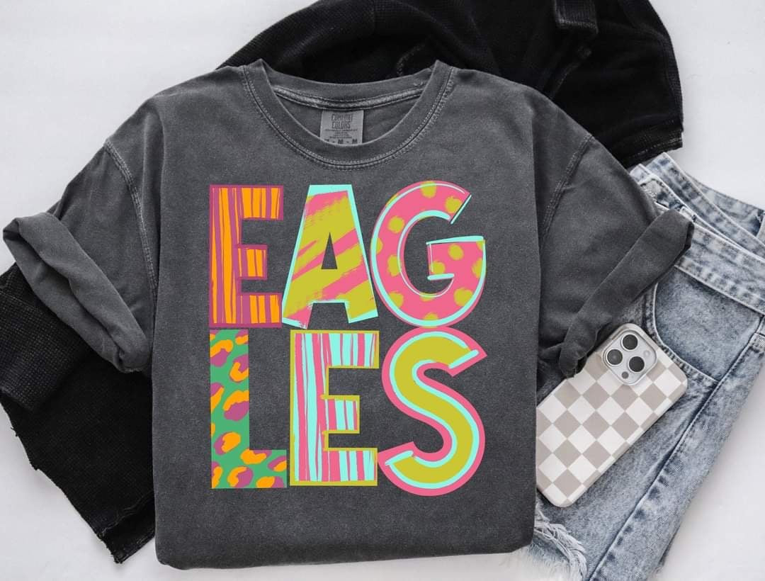 Dragons patterned font (S&G) 60362 DTF transfer