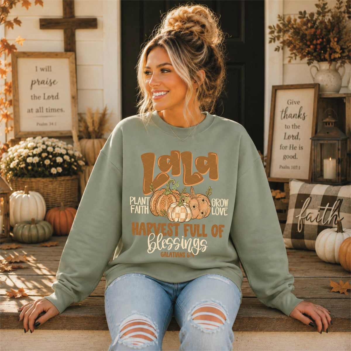 Lala harvest full of blessings (SDD) DTF Transfer