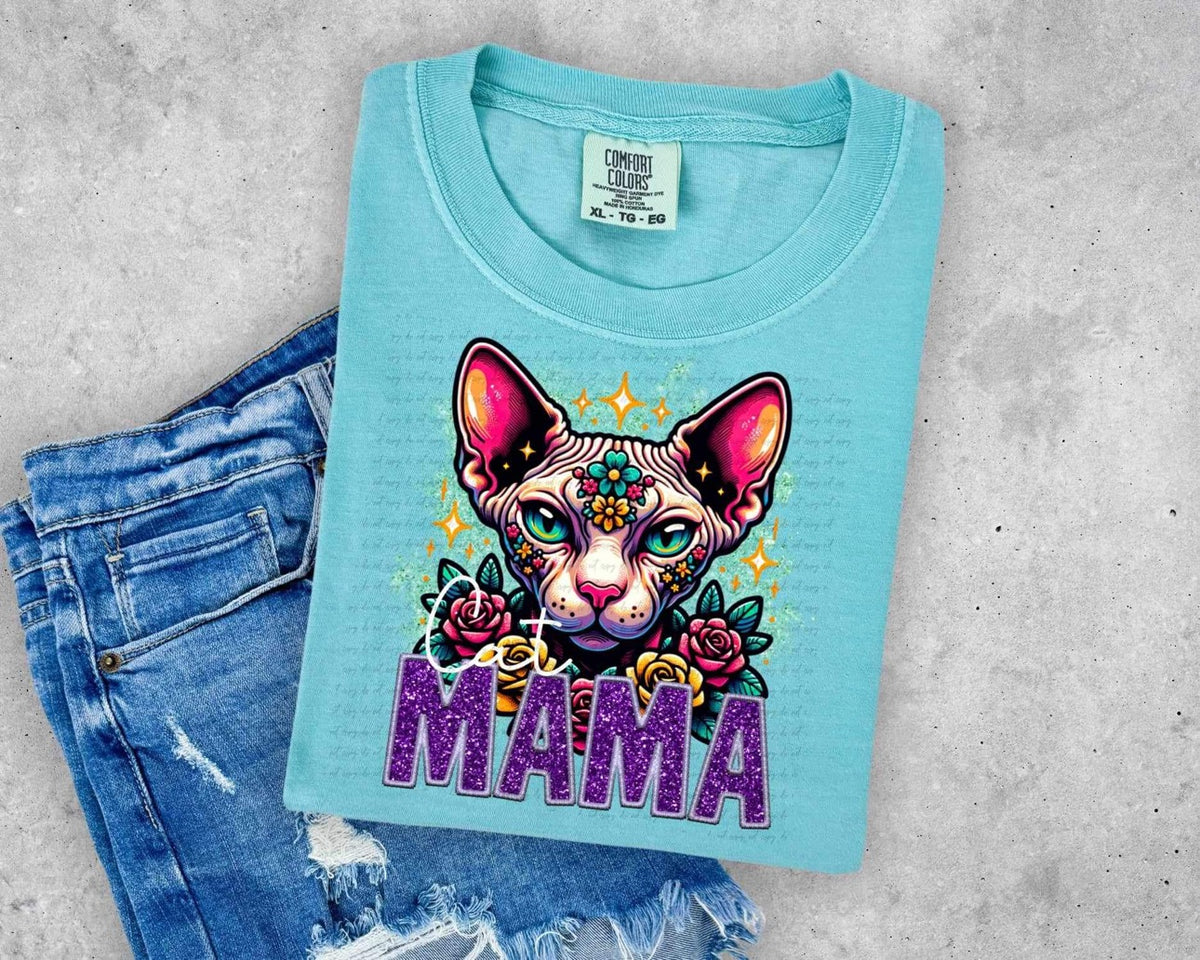 Sphynx Cat Mama 13873 DTF transfer