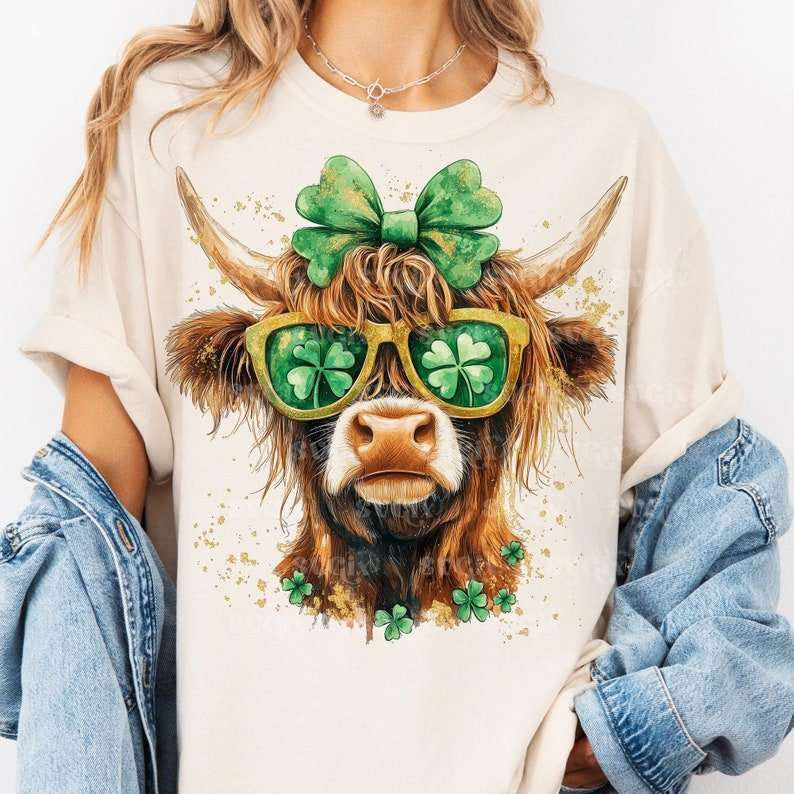 Lucky cow 80251 DTF transfer