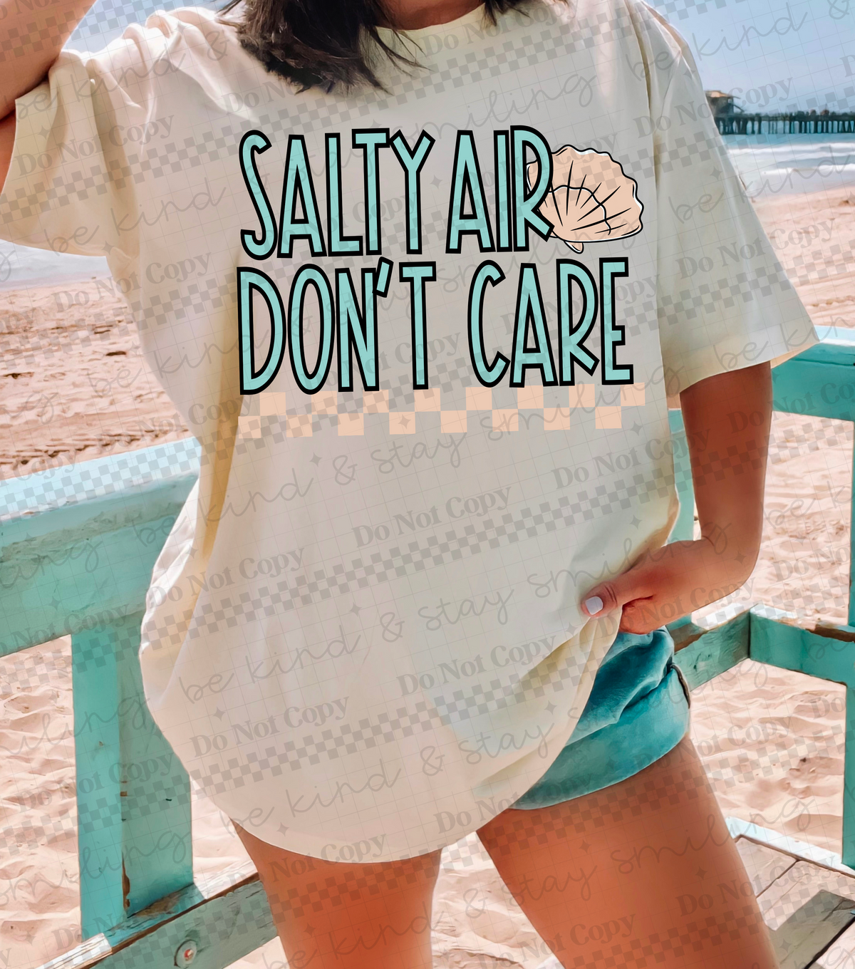 Salty hair don’t care (CMLD) 100442 DTF transfer