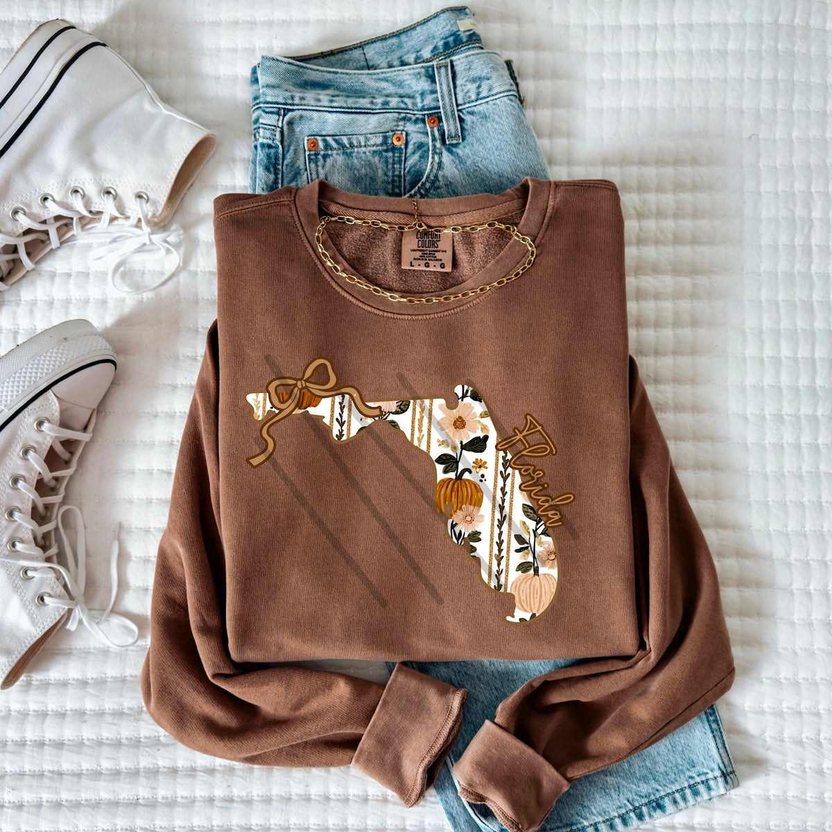 Florida fall pumpkin state (MZ) 113604 DTF Transfer