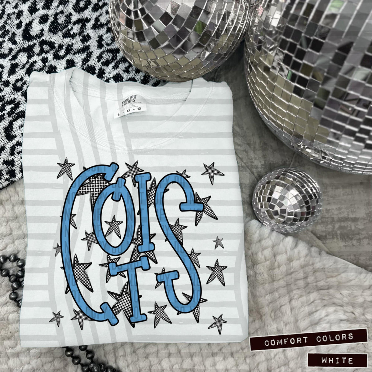 Col Blue Staggered Mascots (Caplinger)