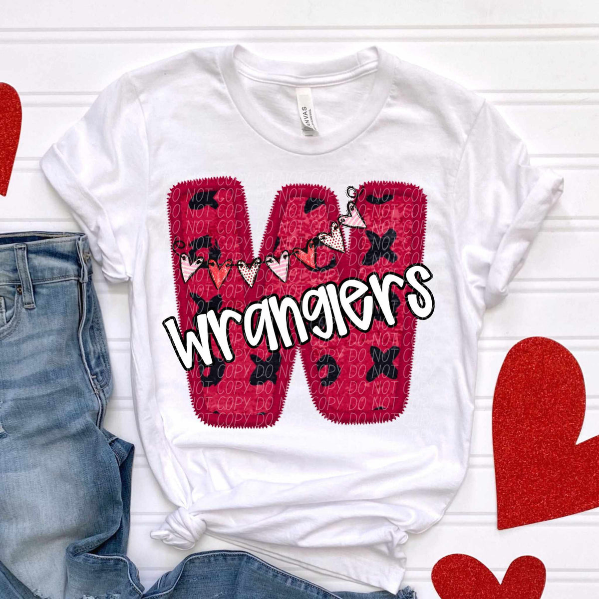 W wranglers valentine (CITY) 79039 DTF transfer