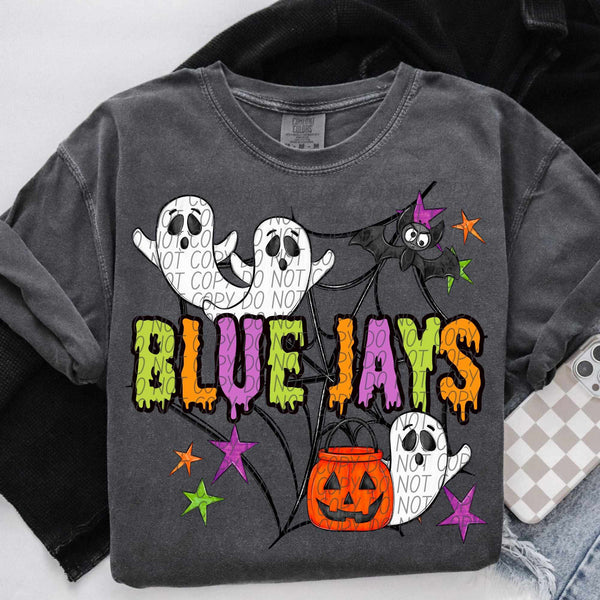 Blue Jays Halloween (City) DTF transfer