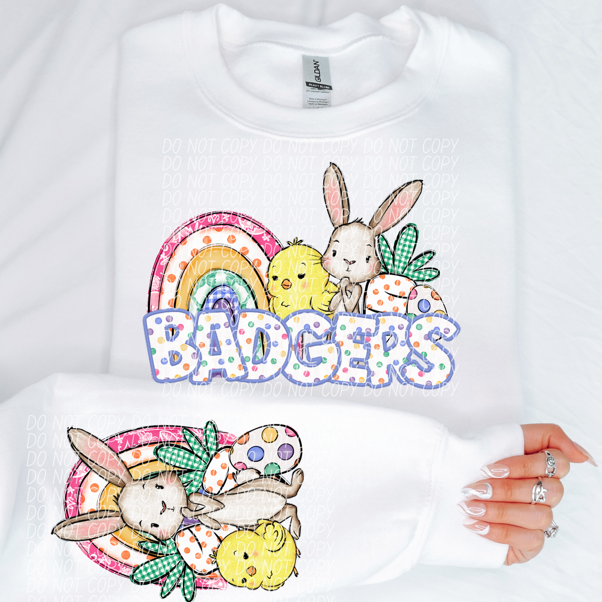 Easter Badgers (CITY) DTF transfer