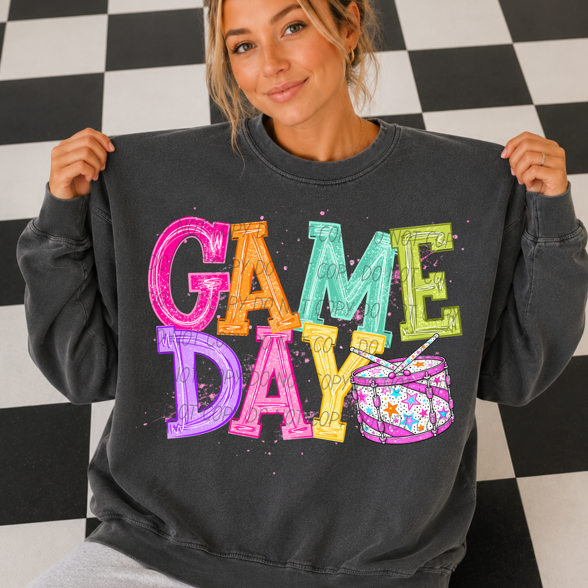 band bright game day (city) DTF transfer