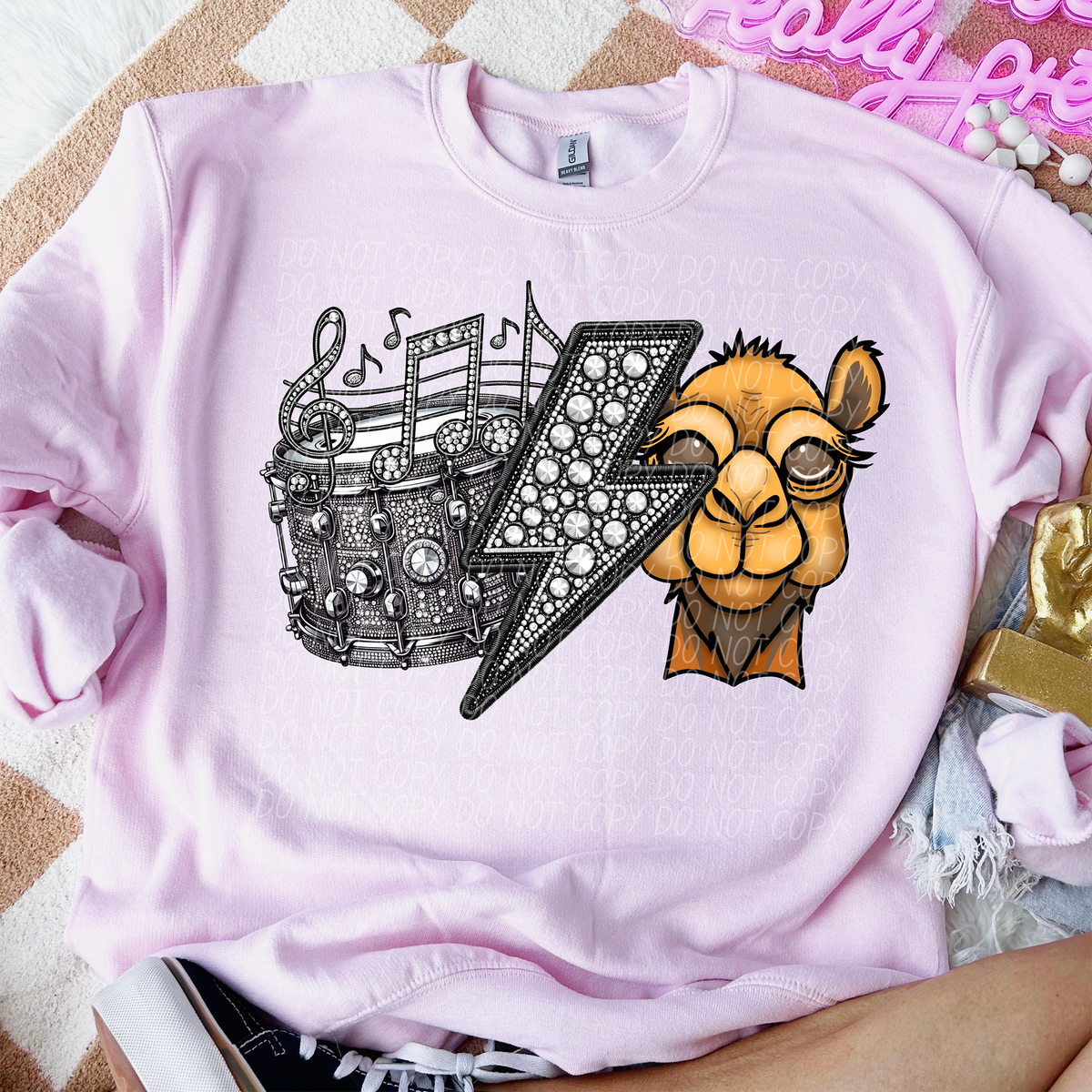 Band Mascot Camels (CITY) 57536 DTF transfer