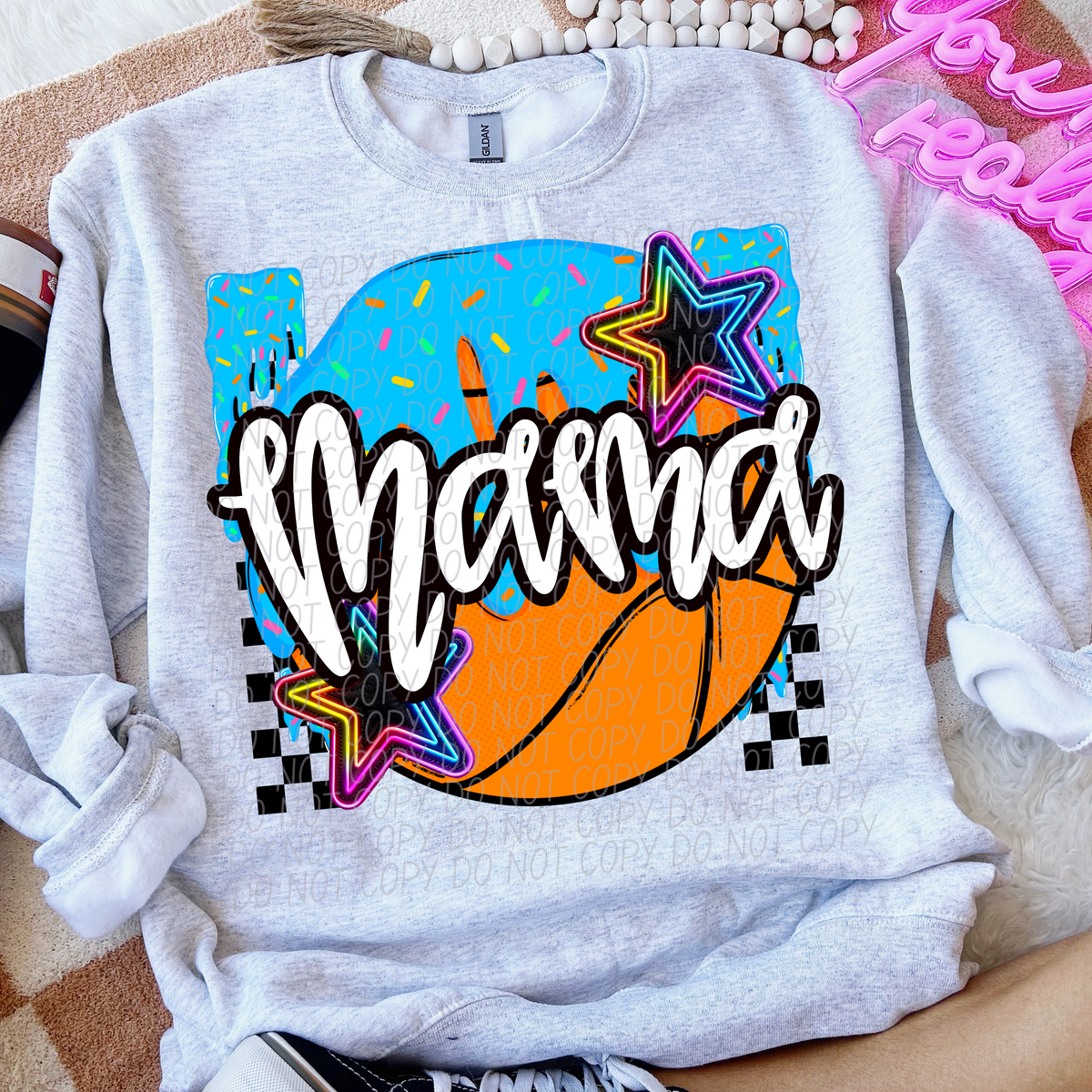 Basketball mama drip (CITY) DTF transfer