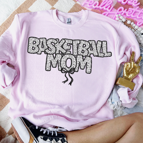 Basketball Mom Bow 74032 DTF Transfer