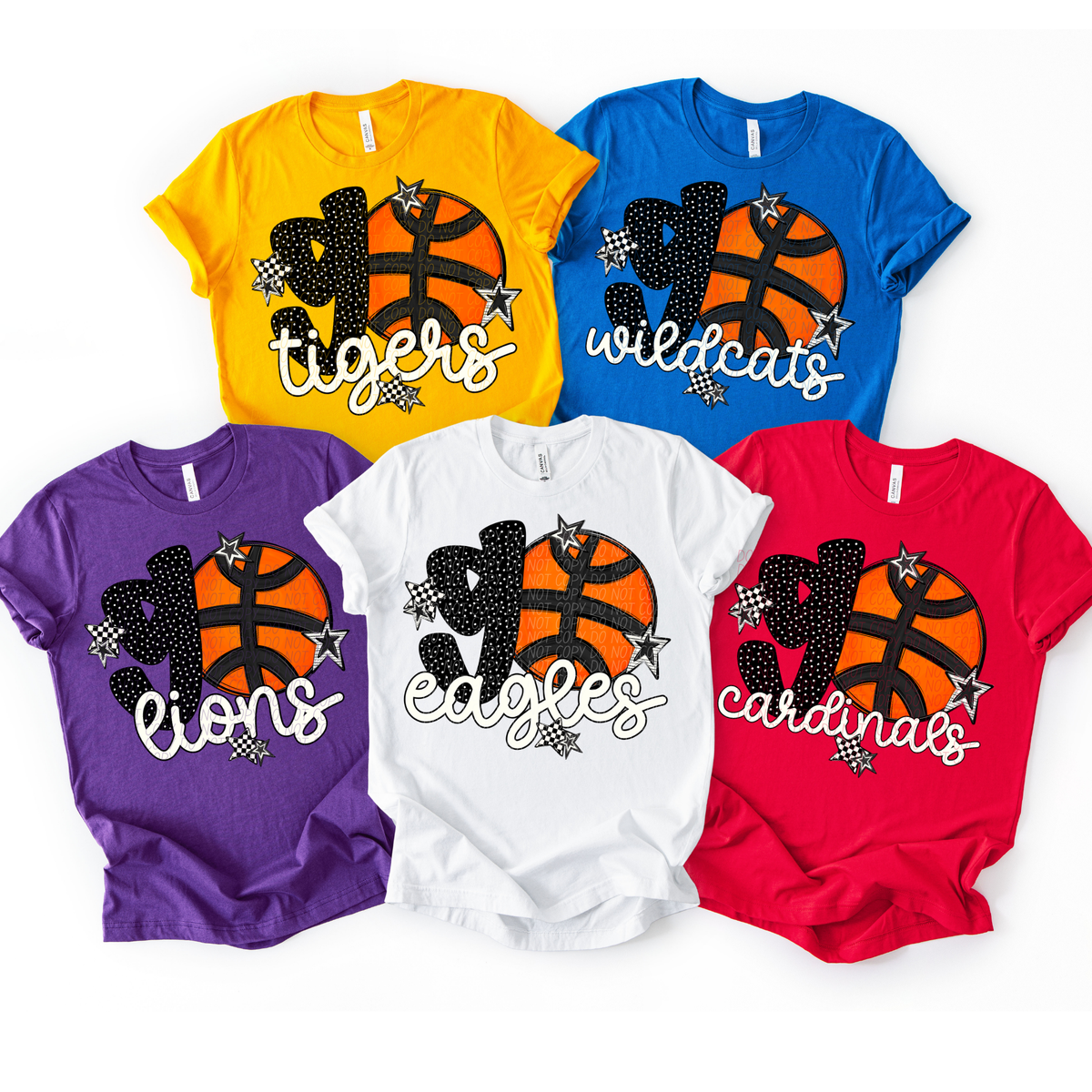 basketball set black and white (city)