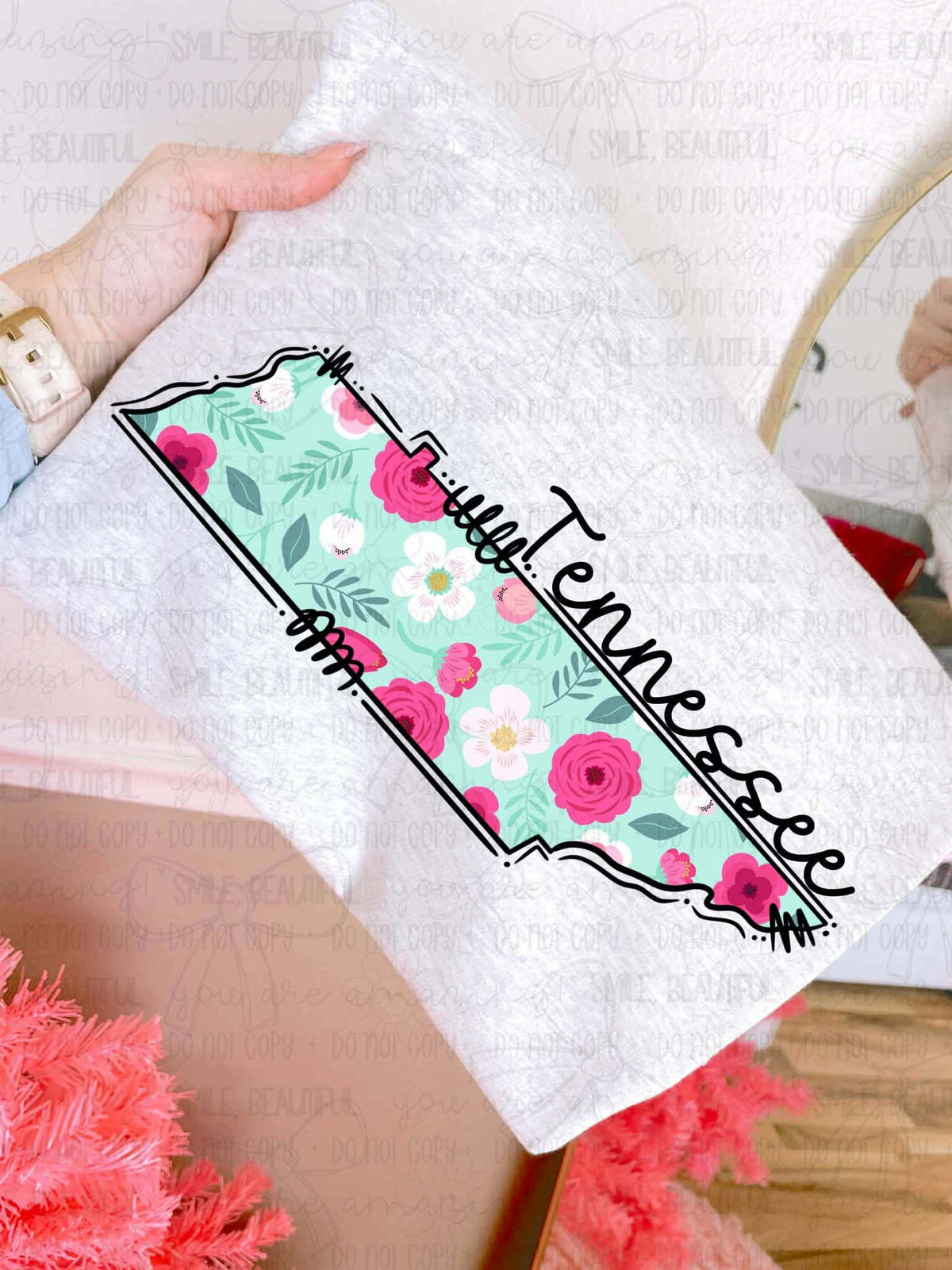 Tennessee Floral State (Carter) DTF Transfer
