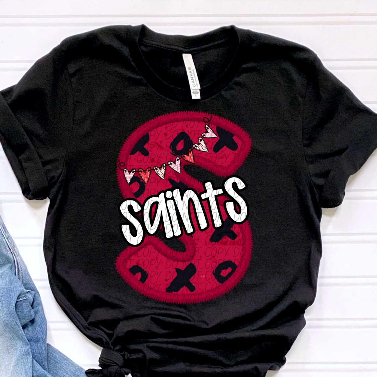 S saints valentine (CITY) 79049 DTF transfer