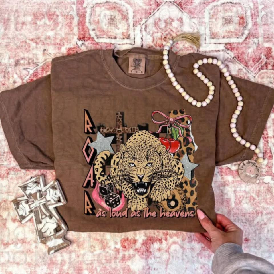 Roar as loud as the heavens 103964 DTF transfer