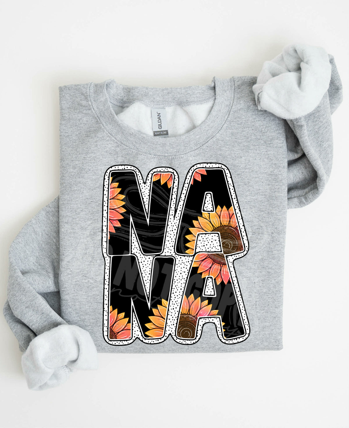 Nana sunflowers and polkadots (C’s) Sunday special DTF transfer