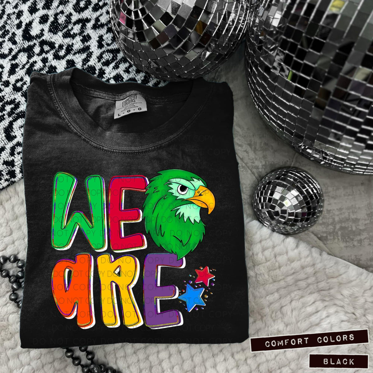 We are falcons green (Caplinger) 100778 DTF transfer